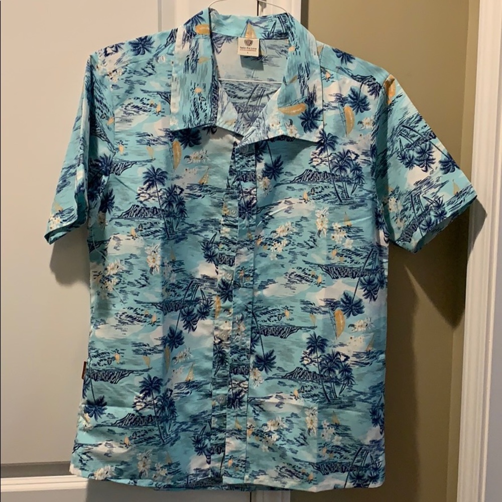 Tailor PAL Love Polyester Hawaiian Shirt L